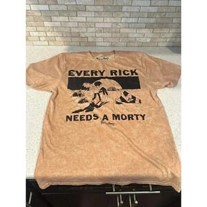* LIMITED EDITION* Rick and Morty T-shirt Every Rick Needs‎ a Morty bs